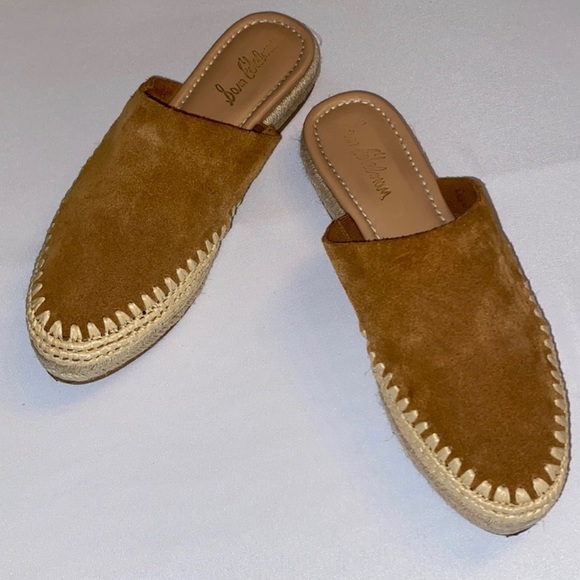 Sam Edelman Suede Espadrille Mules-Austin - Picture 2 of 3